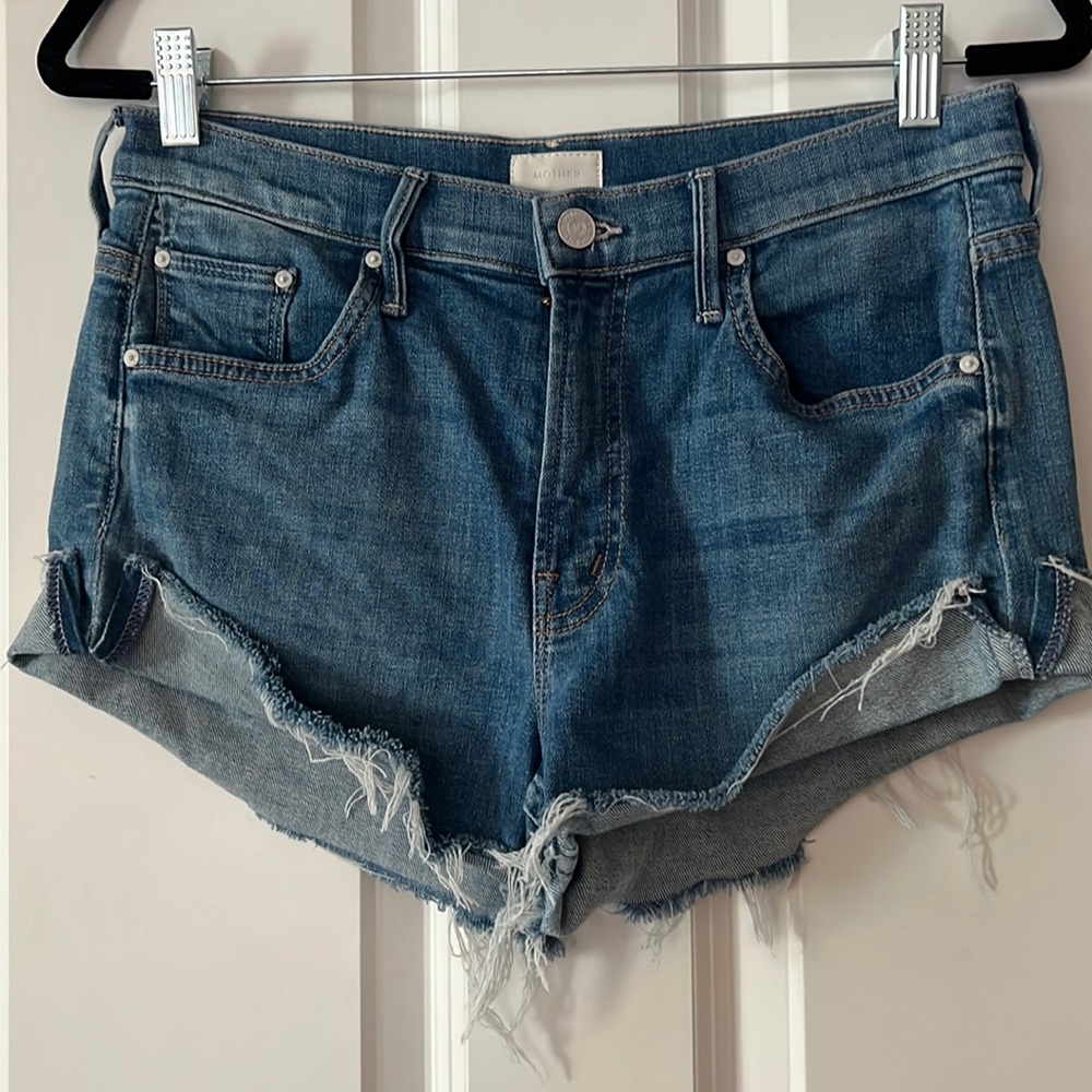 MOTHER denim shorts